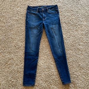 American eagle, size 8 , blue jegging